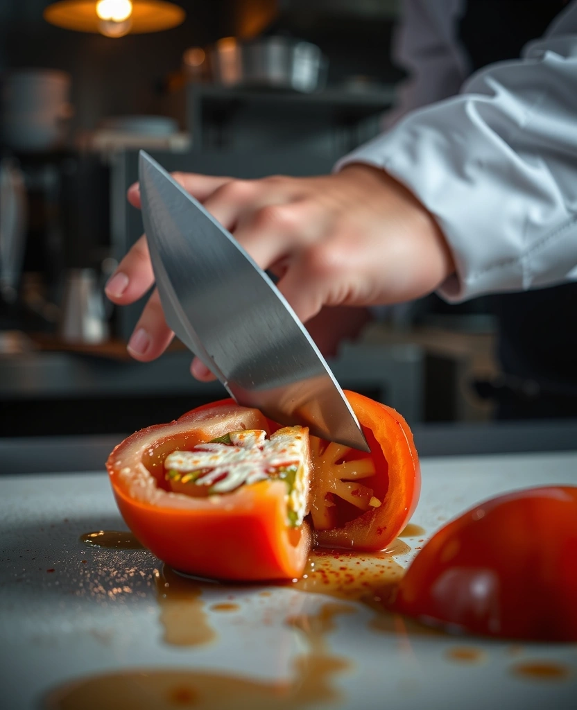 Sztuka krojenia w Kurs Gotowania